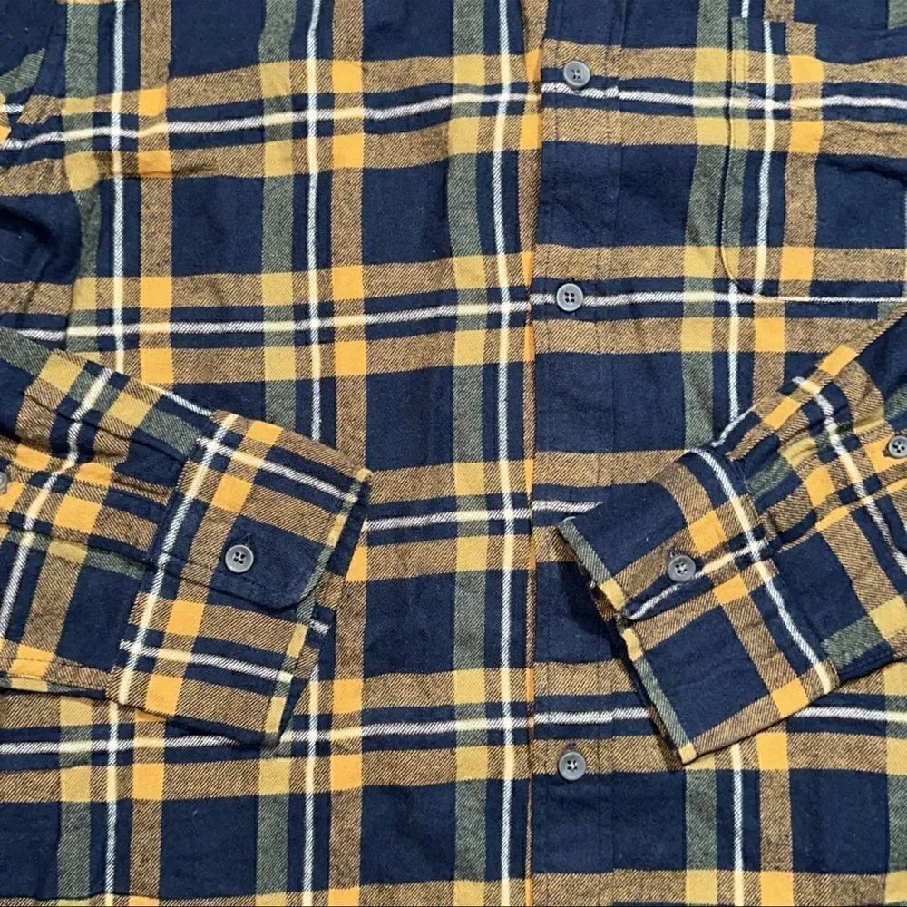 J.Crew Mens Flannel Shirt